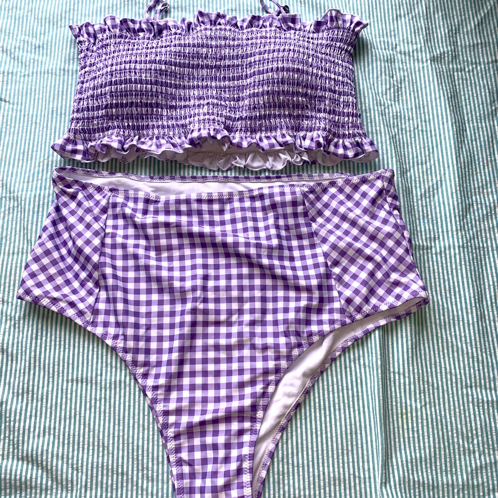 Shein high waist bikini, size 3x